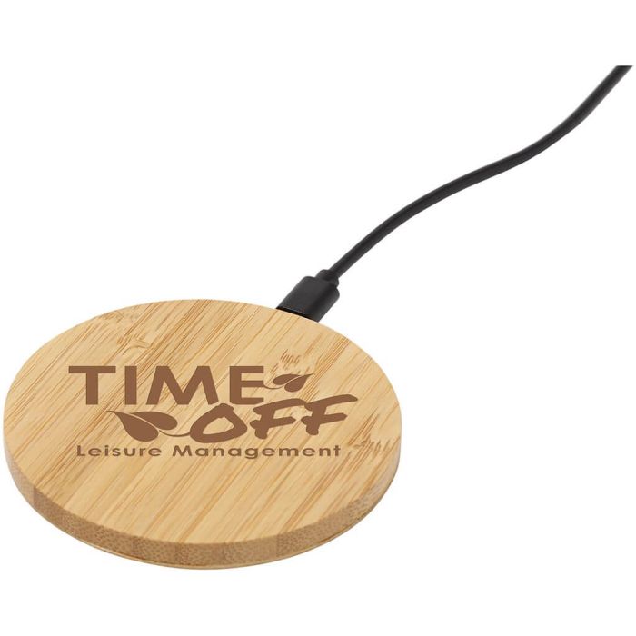 Essence 5W Bamboo Wireless Charging Pad main product photo