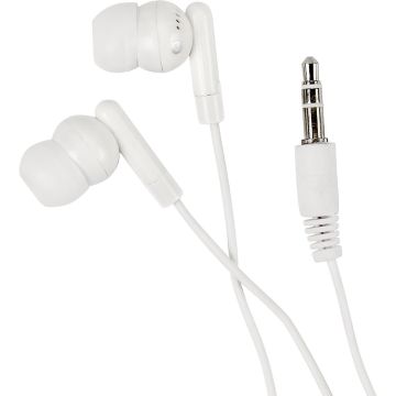 Earphones With Two Spare Sets Of Buds