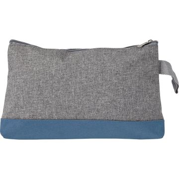 Poly Canvas Toilet Bag, With Zipper