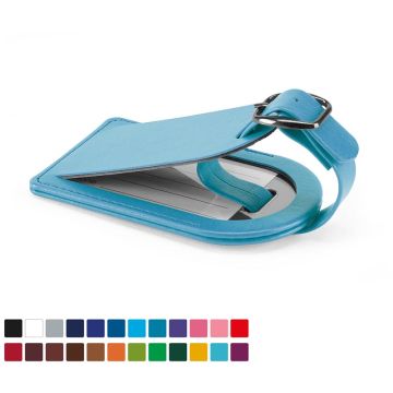 Small Luggage Tag With Security Flap In Belluno