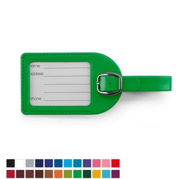 Small Luggage Tag With Clear Window