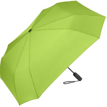 lime green FARE AOC Square Mini Umbrella