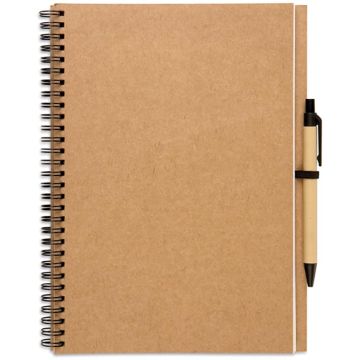 Bloquero Plus Recycled Notebook And Ball Pen