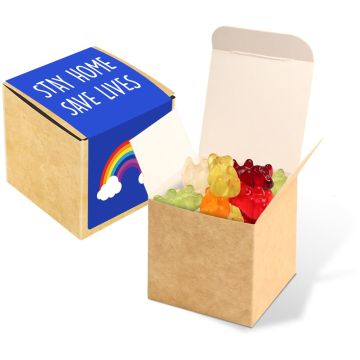Eco Kraft Cube - Kalfany Vegan Bears - 40g