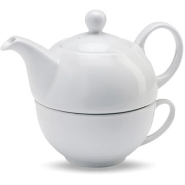 Tea Time Teapot And Cup Set