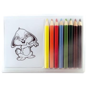 Recreation Wooden Pencil Colouring Set