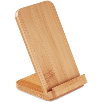 Wire&Stand Bamboo Wireless Charging Stand