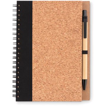 Sonora Pluscork Cork Notebook With Pen