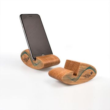 Real Wood 'Gently Rocking' Mobile Phone Stand