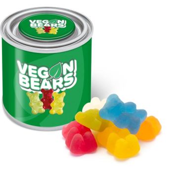 Small Paint Tin - Vegan Bears