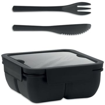 Saturday Lunch Box With Cutlery 600ml