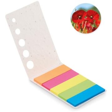 Memo Seed Seed Paper Page Markers Pad