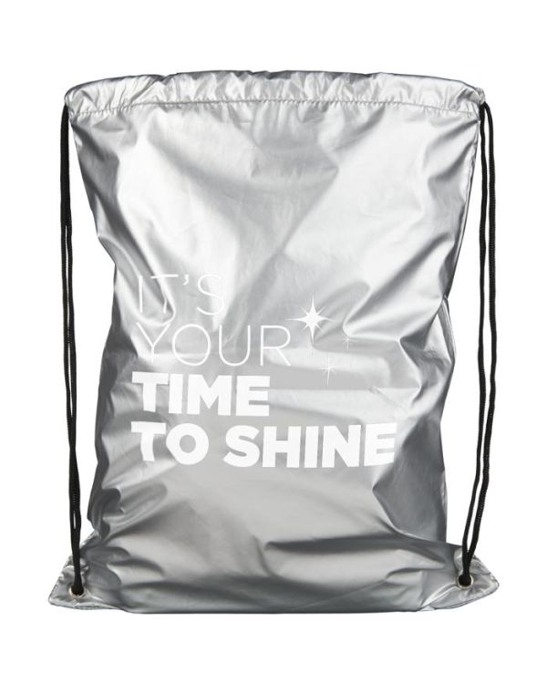 Be Inspired Shiny Drawstring Backpack 5L