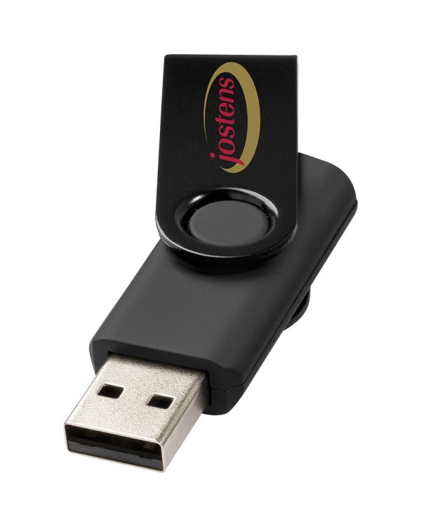 Rotate-Metallic 2GB USB Flash Drive