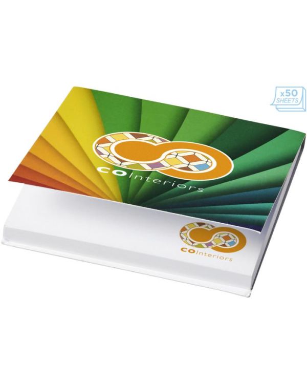 Sticky-Mate Soft Cover Squared Sticky Notes 75x75