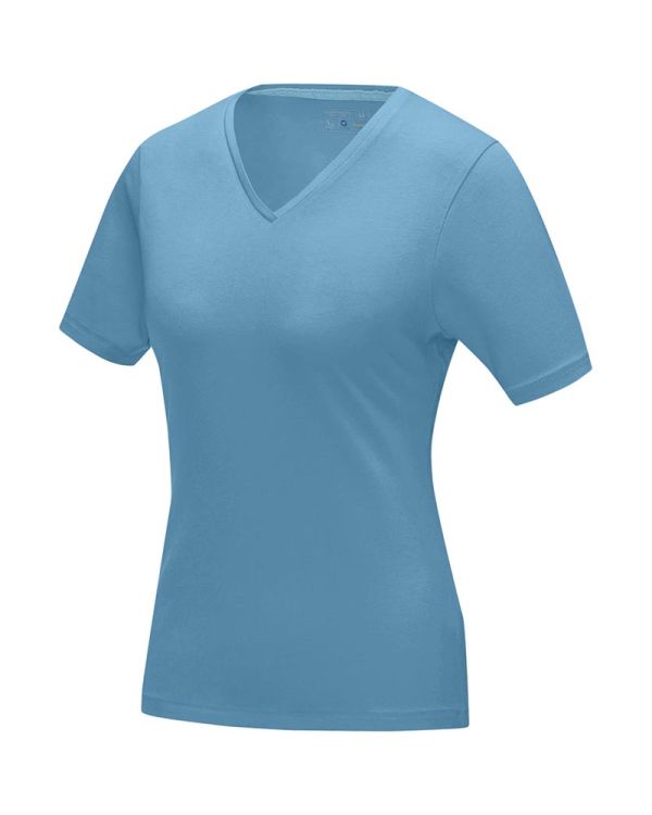 Kawartha Short Sleeve Women's Gots Organic V-Neck T-Shirt