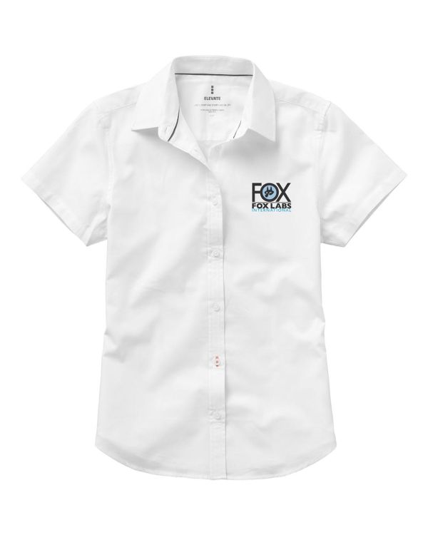 Manitoba Short Sleeve Women's Oxford Shirt