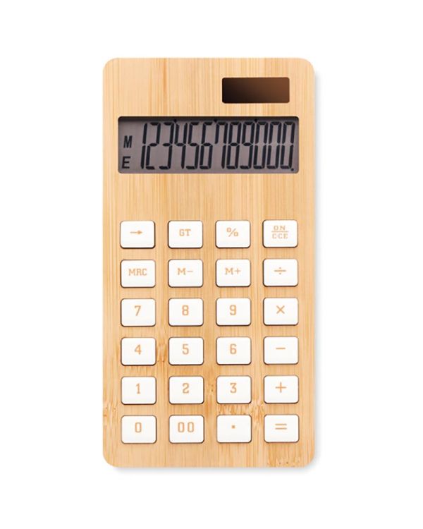 Calcubim 12 Digit Bamboo Calculator