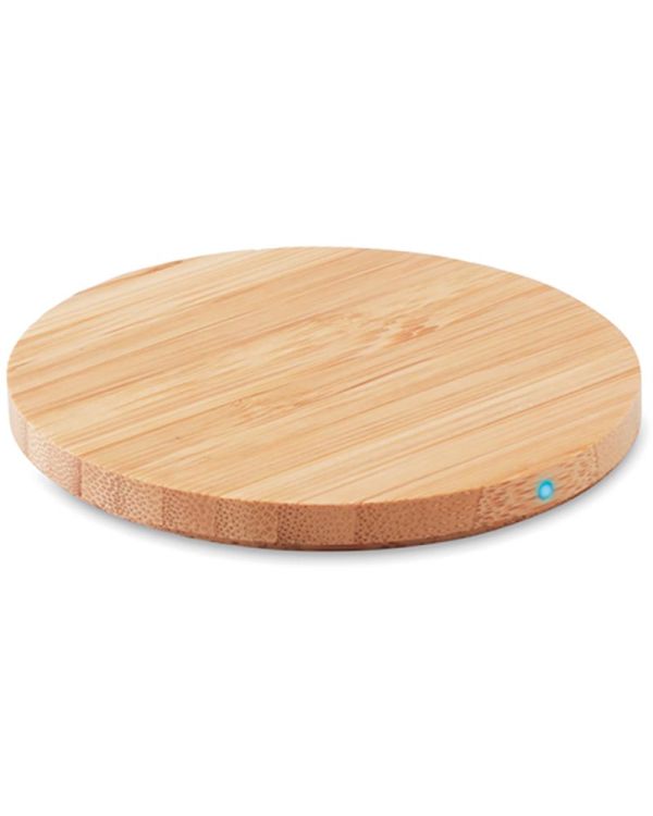 Rundo Round Wireless Charger Bamboo