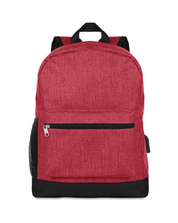 Bapal Tone 600D 2 Tone Polyester Backpack