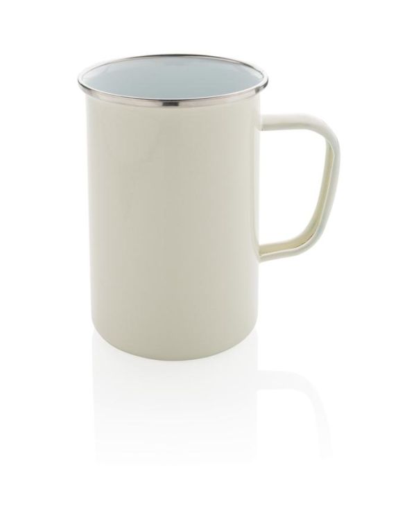 Vintage Enamel Mug XL