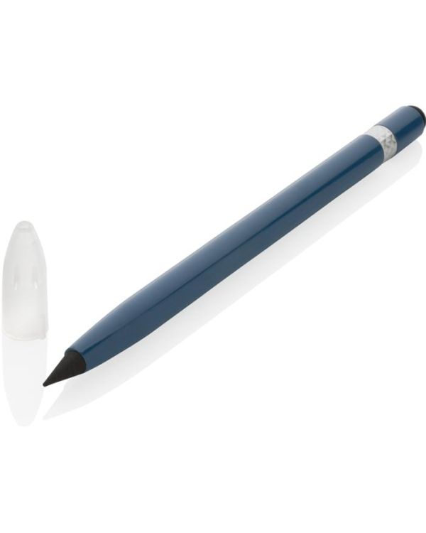 Aluminum Inkless Pen With Eraser