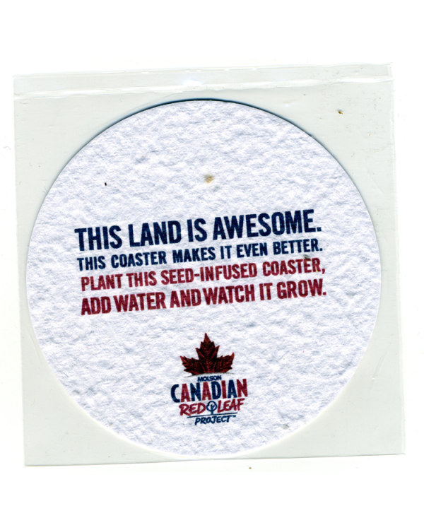 Plant It Paper Beer Mats / Wine Coasters