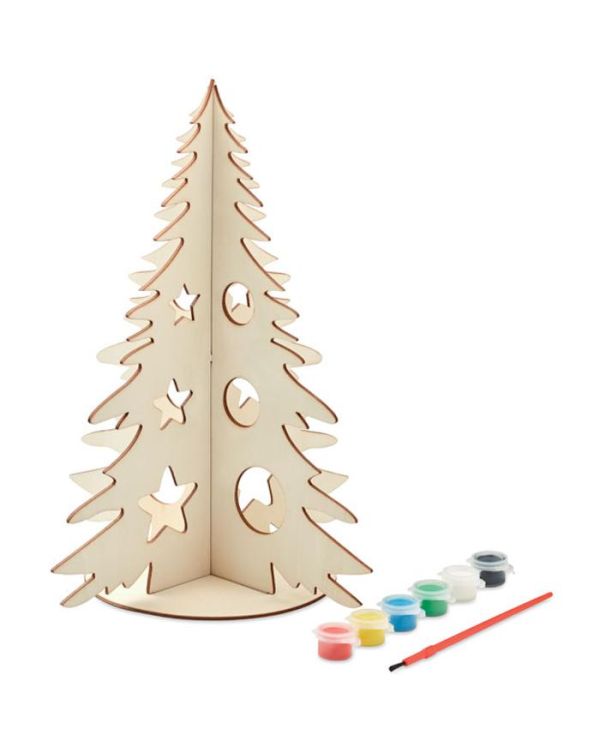 Tree And Paint Diy Wooden Christmas Tree