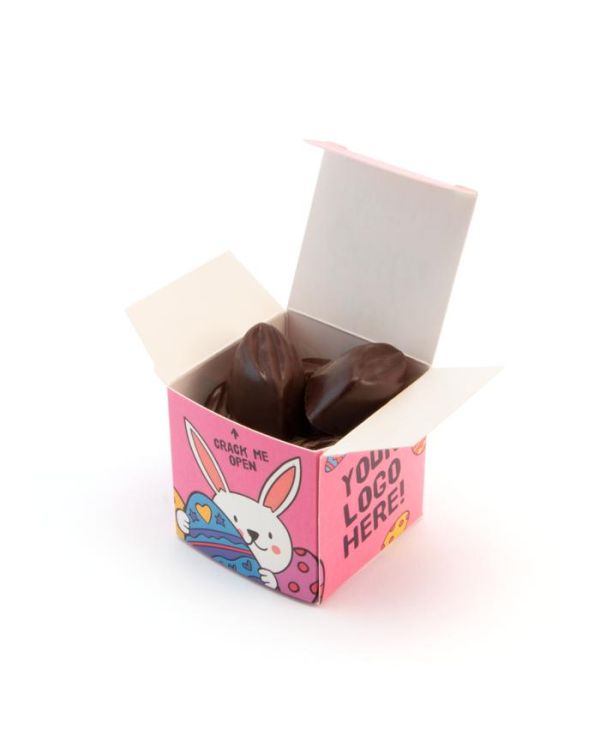 Easter – Eco Maxi Cube - Dark Salted Caramel - Chocolate Truffles