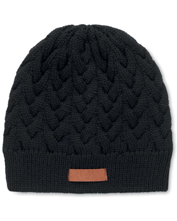 Katmai Cable Knit Beanie In RPET